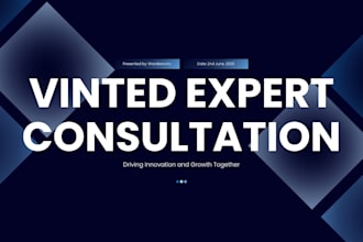 a vinted website as the consultant