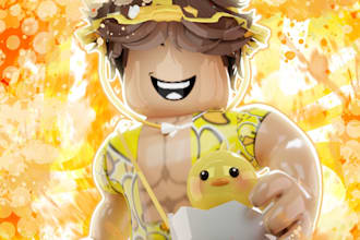 design personalized roblox images and gfx