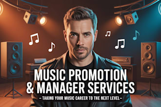 music manager, artist manager, music distribution, and music marketing