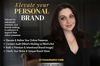 create a personal branding and content strategy for you