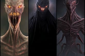 create scp, monster, alien and eldritch horror for you