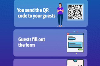 create a google form rsvp with responses and qr code