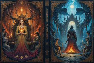 create fantastic book cover artworks