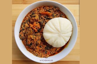 do egusi soup with semo for you