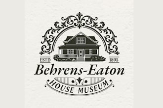 design timeless beautiful historical museum logo
