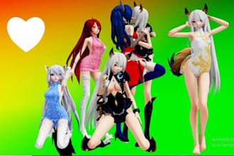 create, edit, fix or rigging any 3d model, including mmd, vrm and vrchat