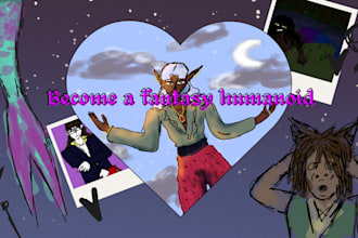 draw you as a fantasy character
