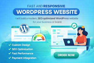 build a fast and responsive wordpress website