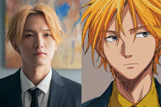 draw anime or manga style portrait