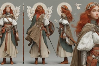 dnd, fantasy character and dnd character