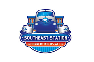 design amazing automotive southeast station logo