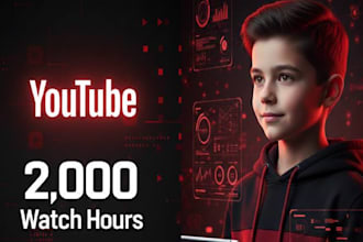 boost youtube watch hours and video ranking organically