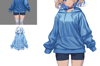draw anime illustration, vtuber art, visual novel,