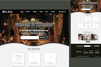 dashboard design, homepage design, landing page design