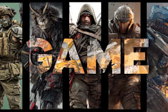 design unique and high quality gaming characters for game