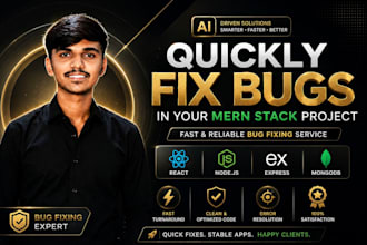 quickly fix bugs in your mern stack project