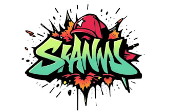 design perfect graffiti art for your logo and graffiti