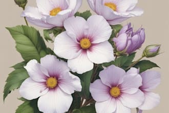 draw a botanical illustration