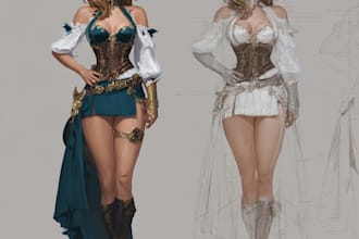 design characters concept art