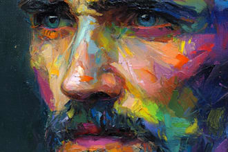 abstract painting art or color abstract art