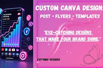 design eye catching instagram posts flyers