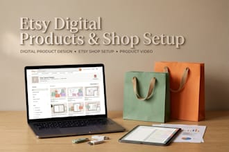 design etsy digital product etsy shop digital product video etsy shop setup etsy