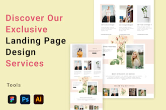 design a modern website UI with stunning visuals UX