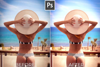 do high end boudoir and portrait retouching for creators