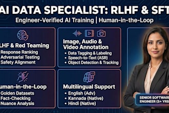 provide expert rlhf and sft data annotation for ai training