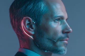 create sci fi hero portrait with realistic details
