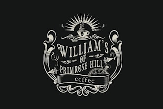 do best quality victorian roasted logo for a coffee company