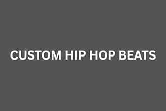 create a custom hip hop beat