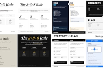 design clean business infographics and concept diagrams