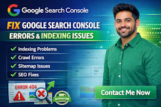 fix google search console errors, indexing and coverage issues