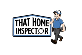 make dynamic home inspector logo with real estate property