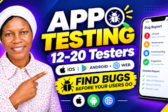 do 20 testers, 12 testers, 20 testers, 12 testers, 20 testers