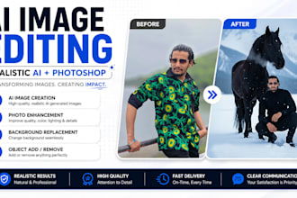 create realistic ai images and professional photoshop edits