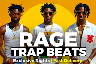 make hard rage trap beats ken carson style