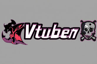 design a vtuber logo or streamer