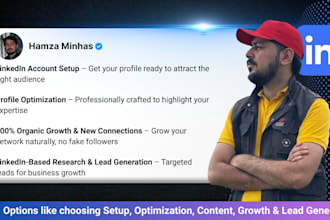 be your linkedin manager for profile optimization and growth