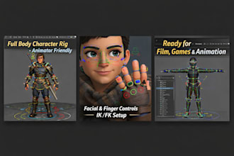 create production ready character rigs in maya