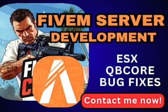 develop fivem server or custom fivem scripts