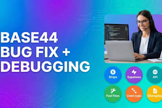 base44 bug fixing, base44 debugging, and vibe coding cleanup