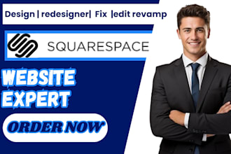 design squarespace website redesign squarespace fix edit squarespace website
