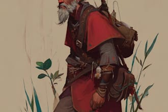 draw your d and d character for you