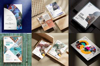 design print ready flyers, banners, and packaging designs