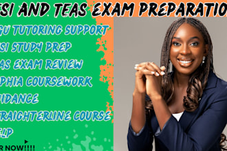 help with wgu, hesi, teas, portage learning and straighterline proctored finals