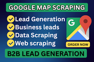 google map scraping lead generation b2b data scraper