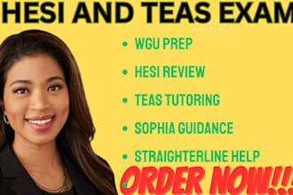 with wgu, hesi, teas, portage learning and straighterline proctored finals