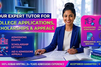 edit your college applications , scholarship letters and appeal statements